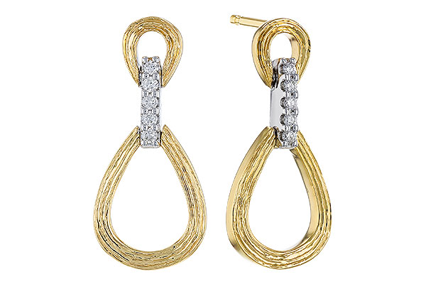 E329-37756: EARRINGS .07 TW