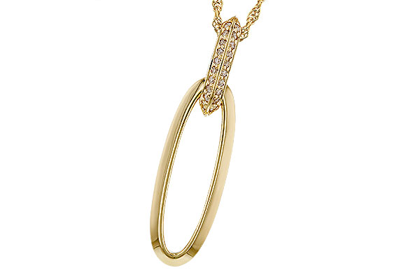 E329-40456: NECKLACE .10 TW
