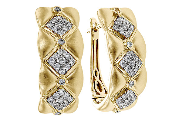 E329-40475: EARRINGS .75 TW