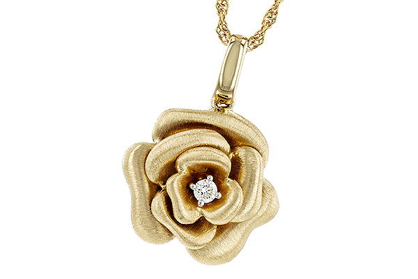 E329-40520: NECKLACE .05 BR