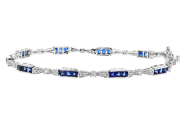 E329-42311: BRACELET 2.10 SAPPHIRE 2.75 TGW (7")