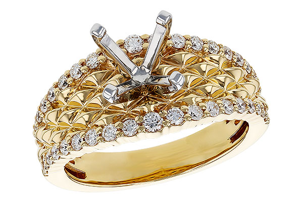 E329-45056: LDS SEMI DIA RG .50 TW