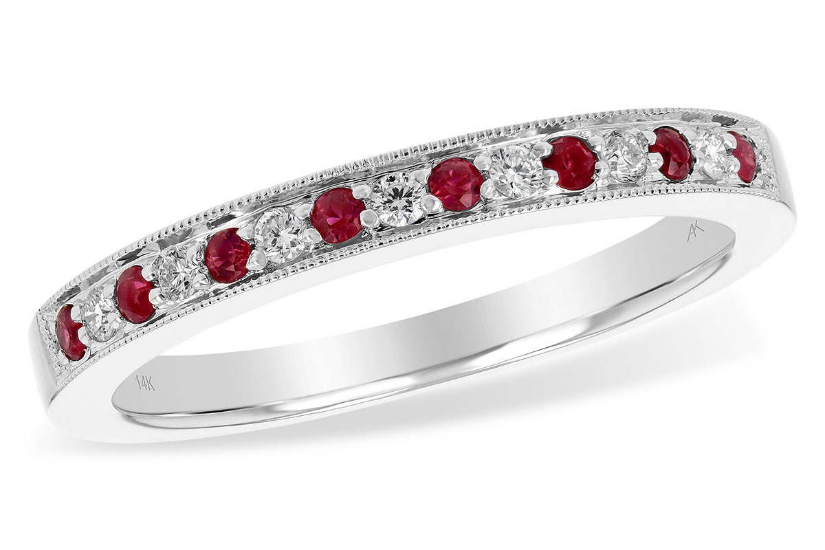 F238-51384: LDS WED RG .12 RUBY .21 TGW