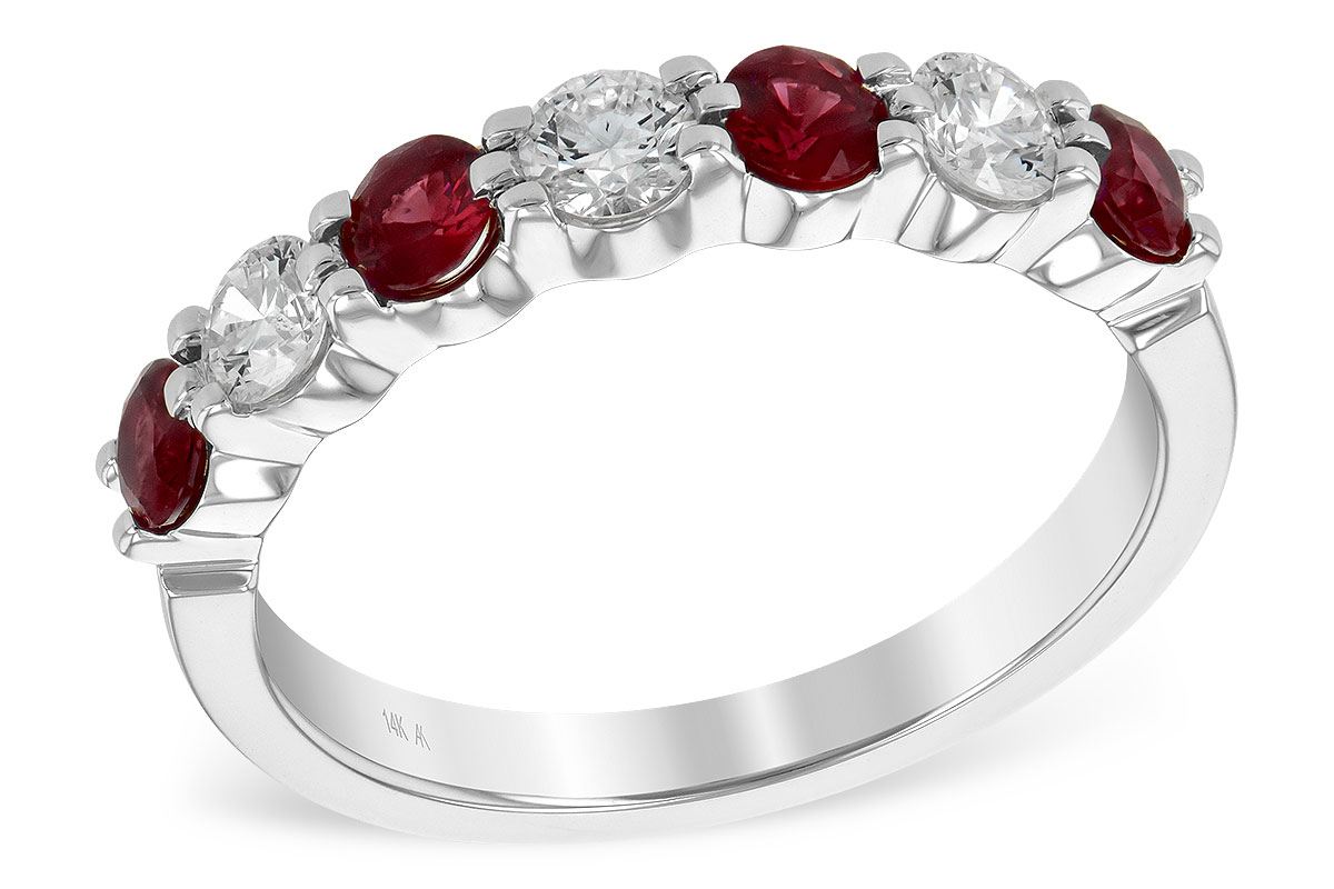 F240-33238: LDS WED RG .61 TW RUBY 1.00 TGW