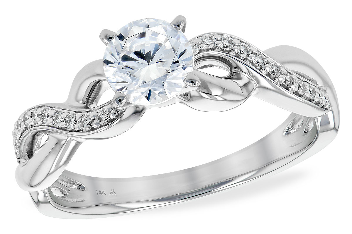 F241-25947: LDS SEMI DIA RG .09 TW