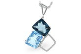 F243-06847: NECK 10.60 BLUE TOPAZ 10.73 TGW