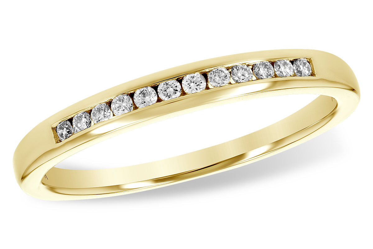 F243-07784: LDS WED RG .12 TW (12 STONES)