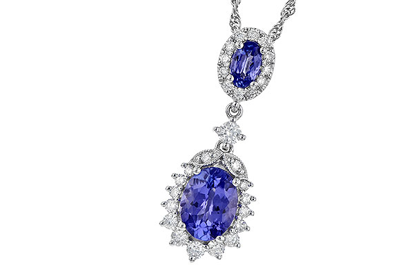 F244-87811: NECK 1.26 TW TANZANITE 1.60 TGW