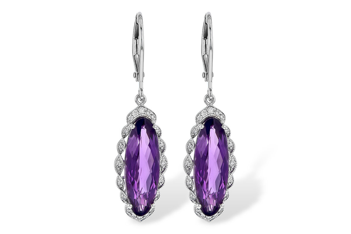 F244-89547: EARR 4.75 AMETHYST 4.90 TGW