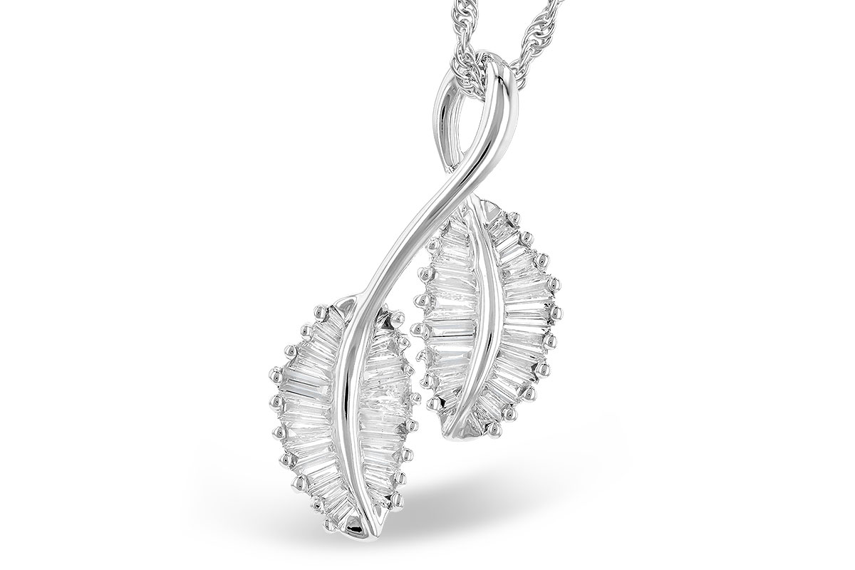F327-55965: NECK .48 TW BAGUETTE DIAS