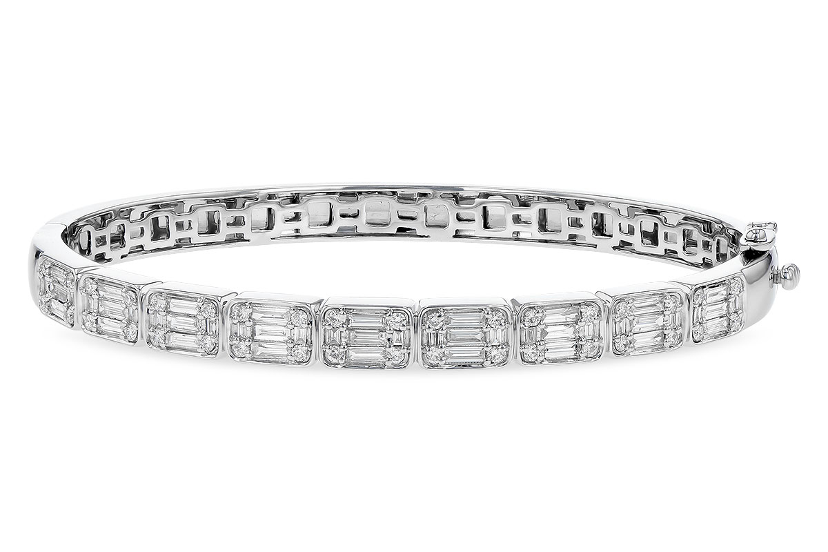 F327-57784: BANGLE 1.25 TW BAGUETTES