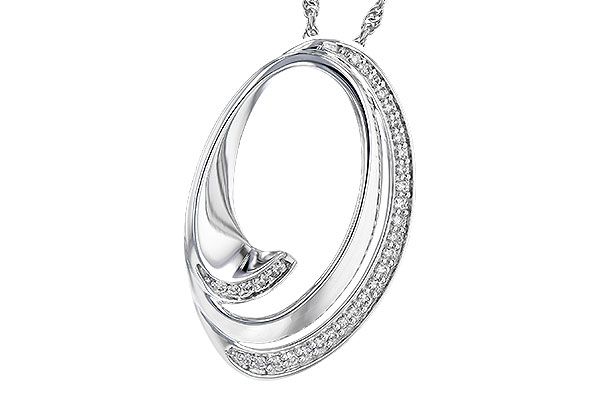 F327-62302: NECKLACE .14 TW