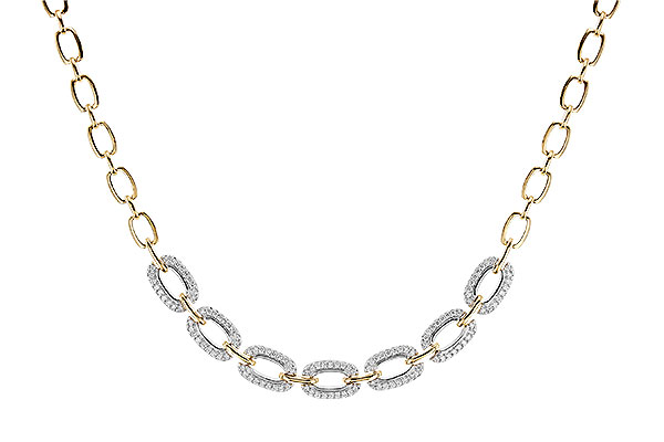 F328-46838: NECKLACE 1.95 TW (17 INCHES)