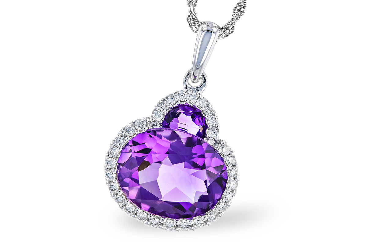 F328-46856: NECK 2.28 TW AMETHYST 2.42 TGW