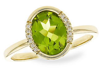 F328-49611: LDS RG 1.72 TW PERIDOT 1.75 TGW (9x7 PER)