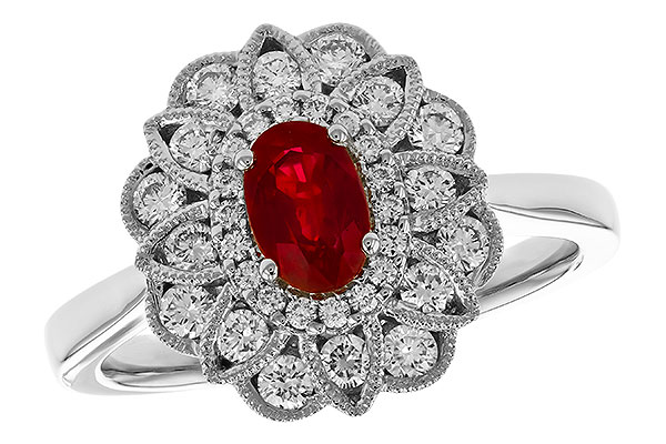 F328-53211: LDS RG .55 TW RUBY 1.07 TGW (6x4MM RUBY)