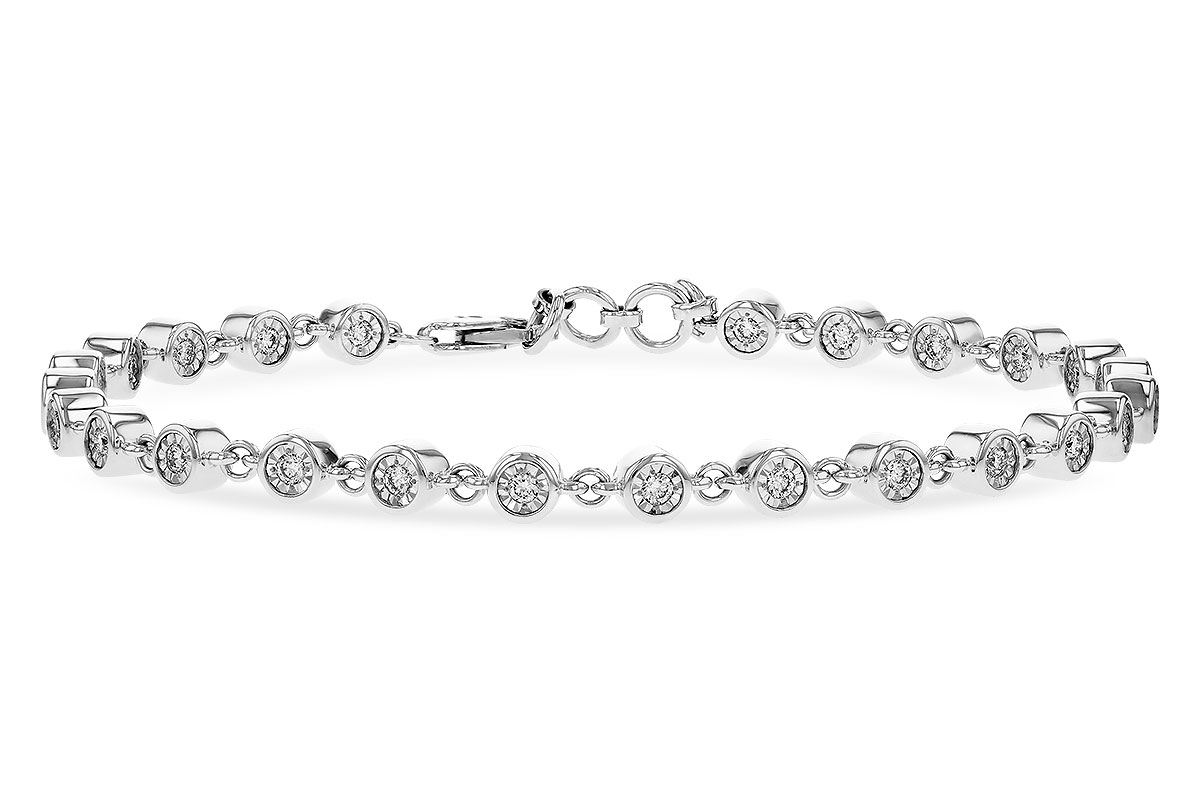F329-36856: BRACELET .70 TW (7")