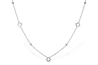 F329-38684: NECKLACE .20 TW (18")