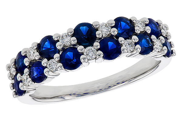 F329-40456: LDS WED RG 1.28 SAPPHIRE 1.47 TGW