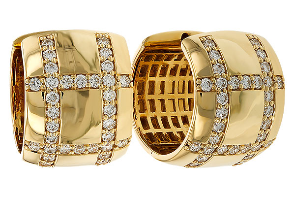F329-43220: EARRINGS .75 TW