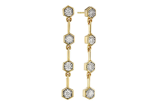 F329-43229: EARRINGS .25 TW