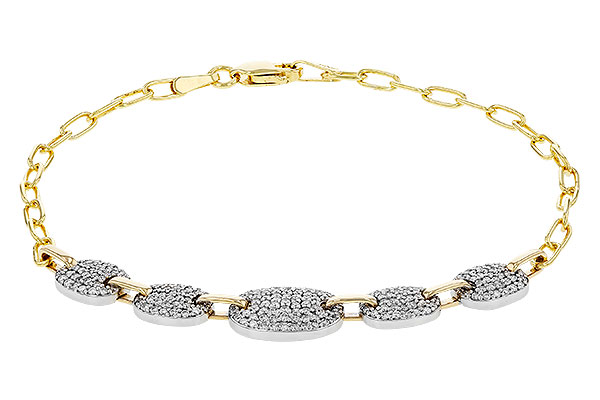 F329-44093: BRACELET .75 TW (7")