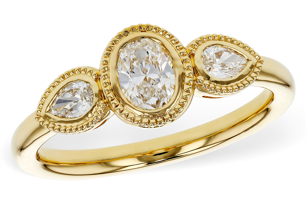 F329-44165: LDS DIA RG .60 TW FANCY CUT DIAMONDS