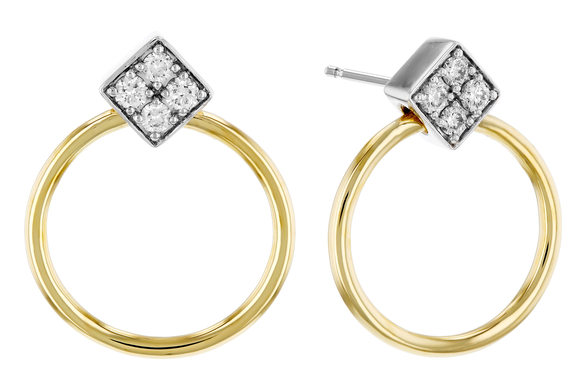 F330-28684: EARRINGS .25 TW