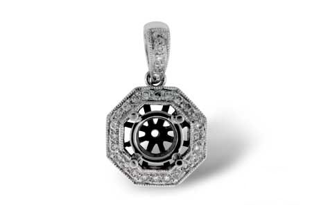 G061-21438: SEMI PENDANT .14 TW