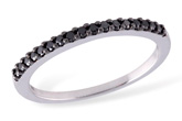 G239-44156: LDS WED RG .16 TW BLACK DIAS