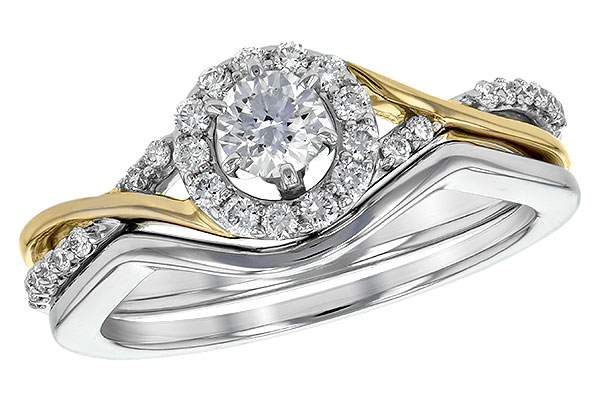 G242-15002: SET .26 BR .50 TW (WG SH & YG TRIM)