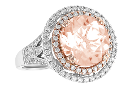 G243-04093: LDS RG 3.94 MORGANITE 4.50 TGW