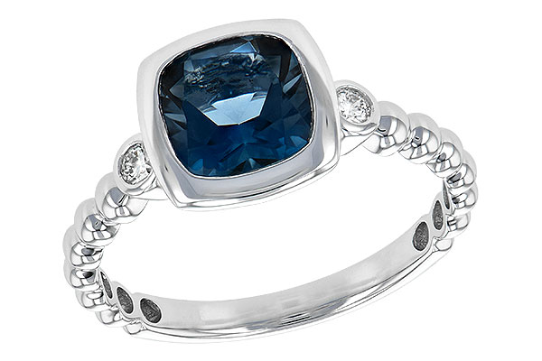 G243-98638: LDS RG 1.58 LONDON BLUE TOPAZ 1.66 TGW