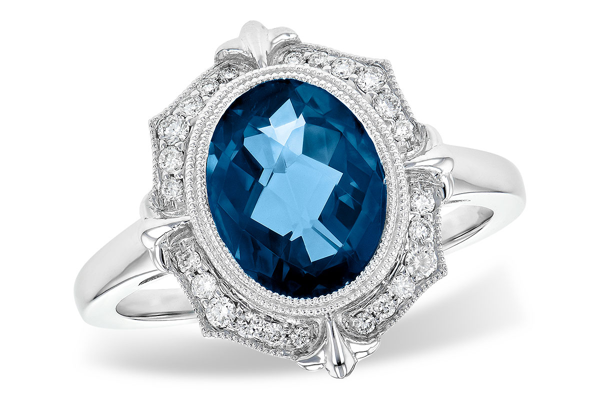 G244-89556: LDS RG 3.00 LONDON BLUE TOPAZ 3.16 TGW