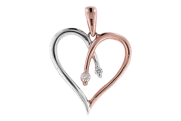 G327-59629: K061-22292 MADE IN PINK & WG .04 TW