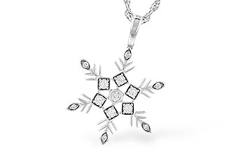 G327-63265: NECKLACE .07 TW