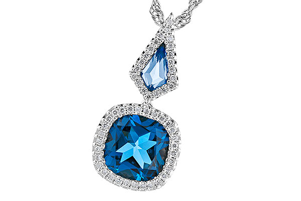 G328-49556: NECK 2.24 TW LONDON BLUE TOPAZ 2.40 TGW