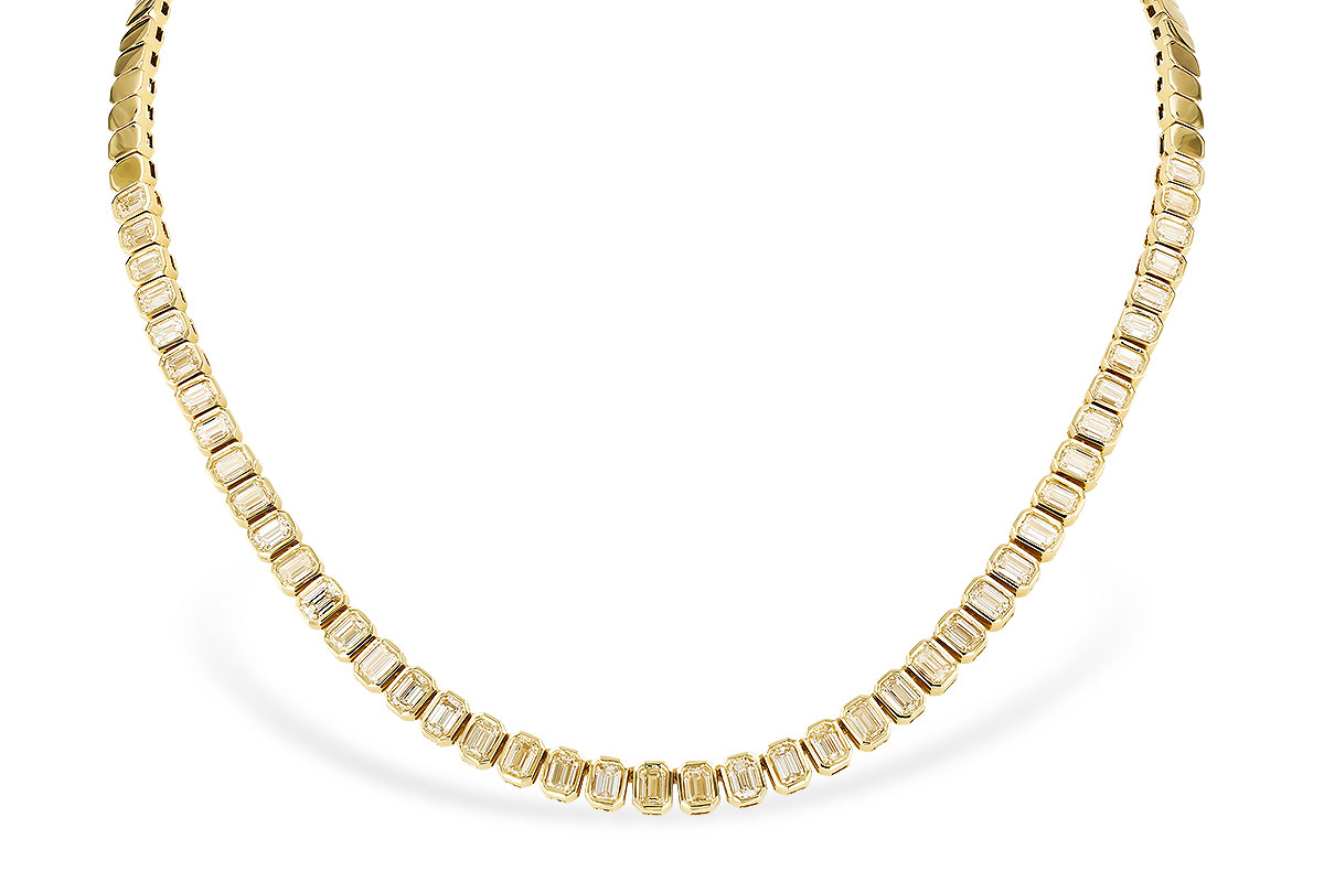 G328-51365: NECKLACE 8.25 TW E.C. DIAS (16 INCHES)