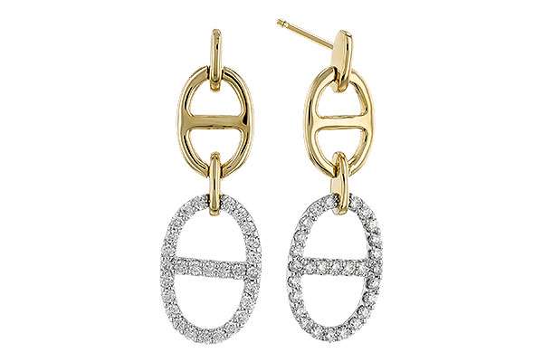 G328-54120: EARRINGS .36 TW