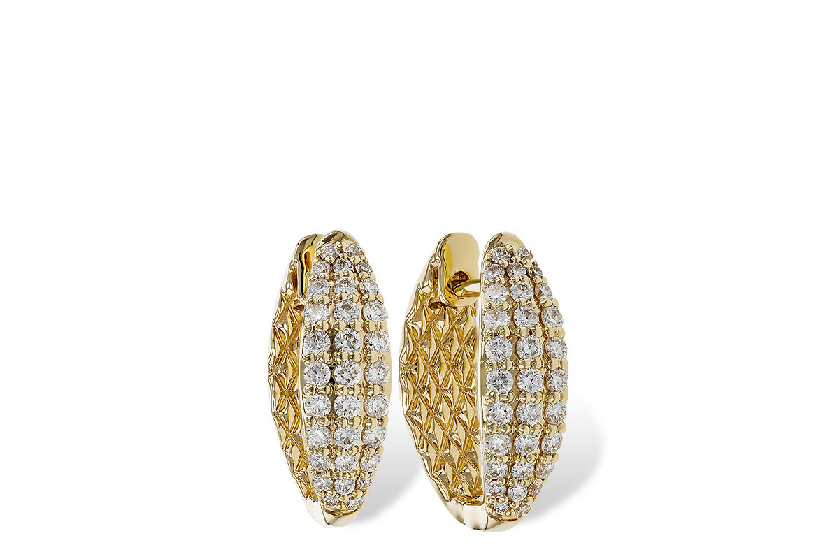 G329-40502: EARRINGS .50 TW