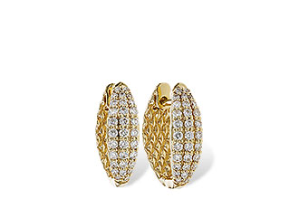 G329-40502: EARRINGS .50 TW
