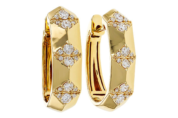 G329-43220: EARRINGS .50 TW