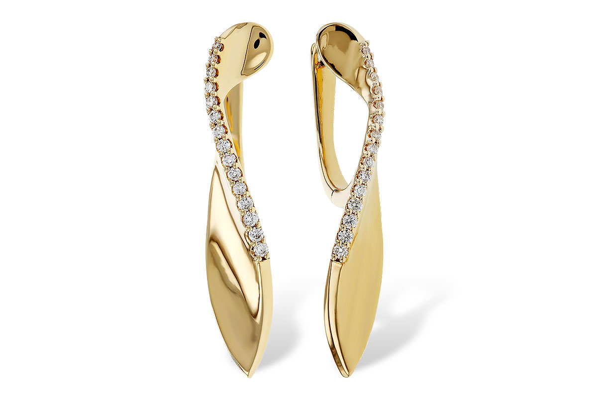 G329-44120: EARRINGS .18 TW