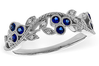G329-45002: LDS WED RG .23 SAPPHIRE .29 TGW
