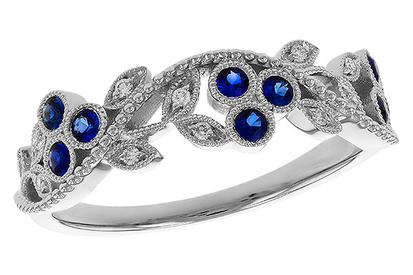 G329-45002: LDS WED RG .23 SAPPHIRE .29 TGW