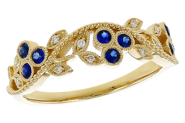 G329-45002: LDS WED RG .23 SAPPHIRE .29 TGW