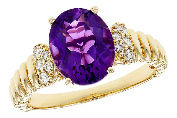 G330-27747: LDS RG 2.12 AMETHYST 2.26 TGW (10x8MM AMY)