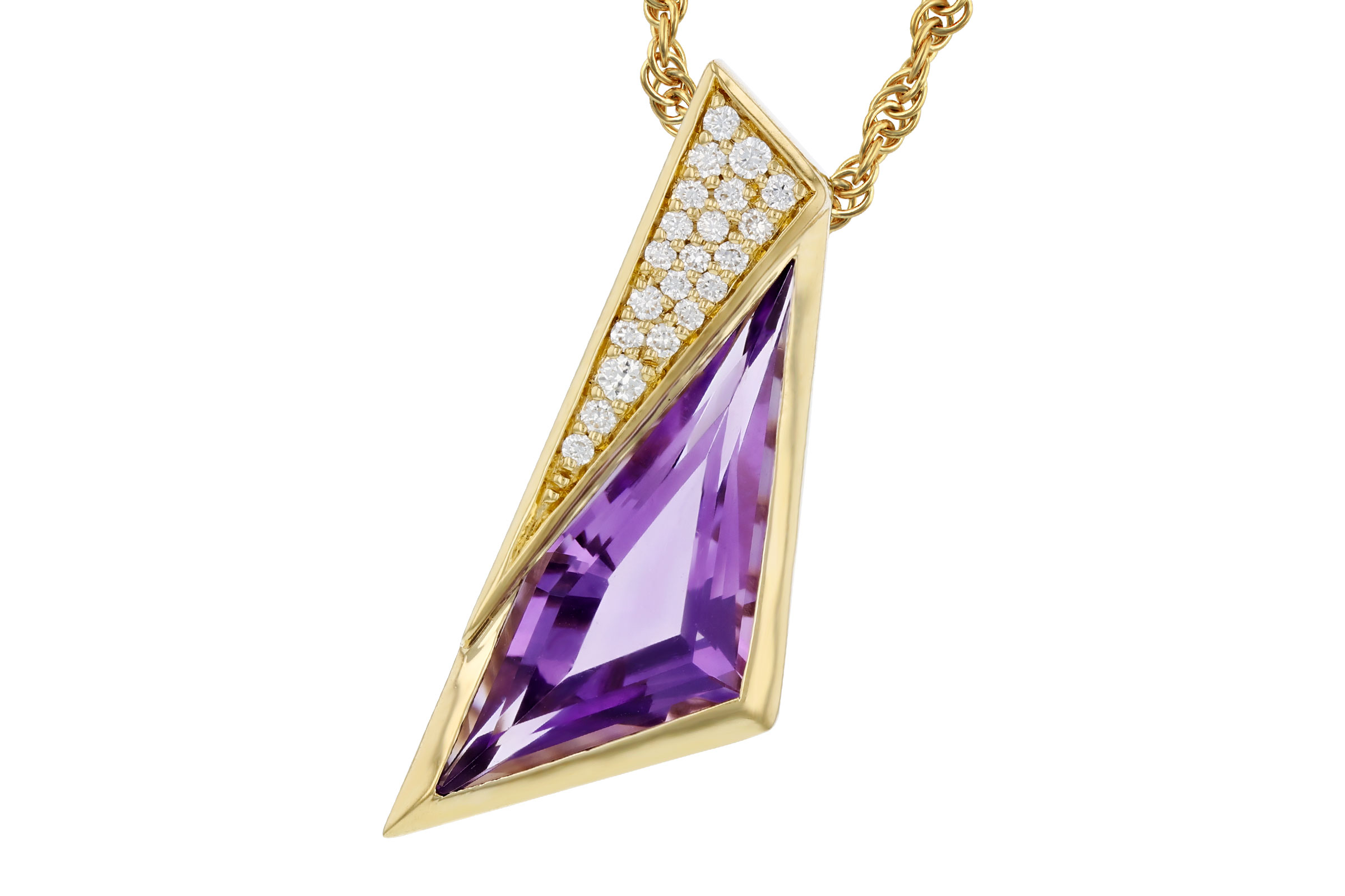 G330-29602: NECKLACE 2.24 AMETHYST 2.33 TGW