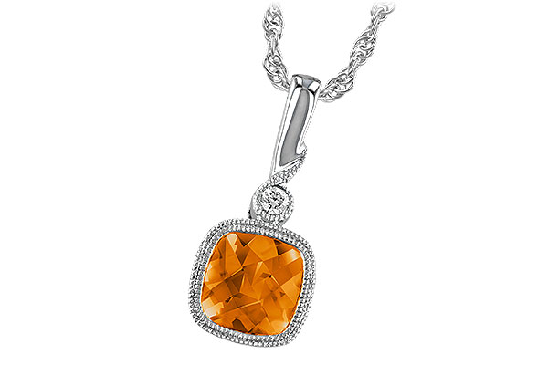 H238-53238: NECK .68 CITRINE .70 TGW