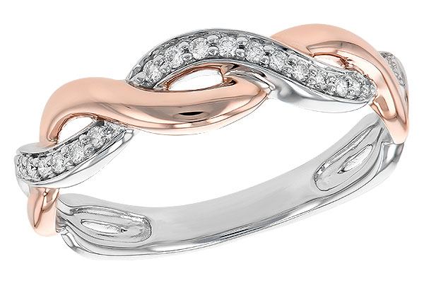 H240-30465: LDS DIA WED RG .10 TW (ROSE & WG)